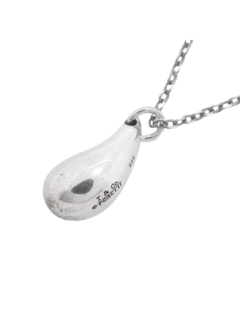 Tiffany & Co Necklace Teardrop 925 Sterling Silver